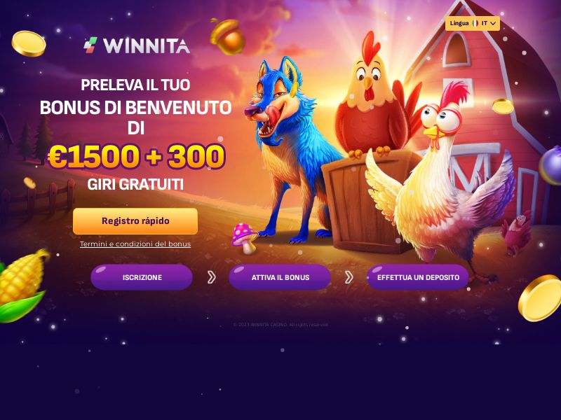 Winnita Casino Un'esperienza di gioco senza pari